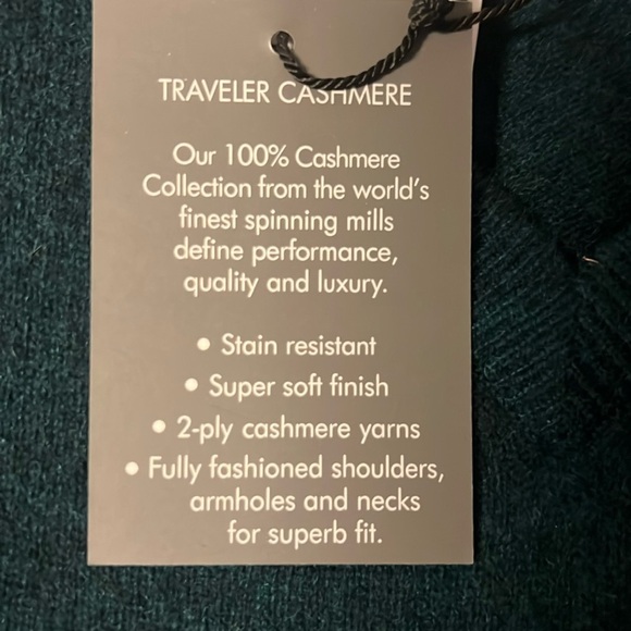 NWT Jos A Bank Cashmere Sweater - Picture 3 of 3